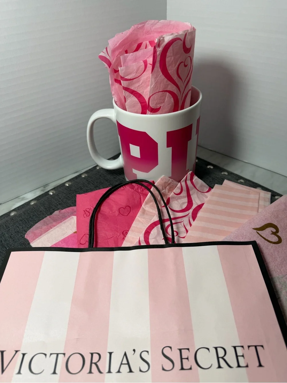 Y2K VS PINK Giant 30oz Jumbo Mug Gift Set Coquette